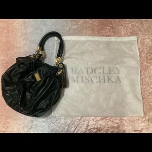 Badgley Mischka Leather Shoulder Bag